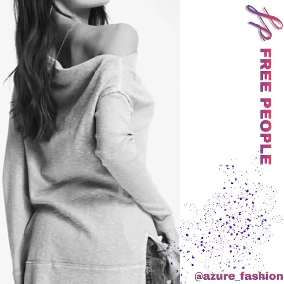 FREE PEOPLE We the Free Get Together Long Sleeve Sweater in Peachy Pink! - Picture 3 of 7